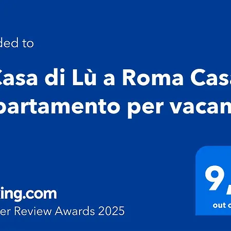 Apartment A Casa Di Lu A Roma Vicino Vaticano